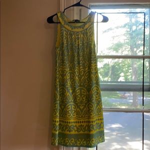 Hale Bob dress w/ embellishment on neck